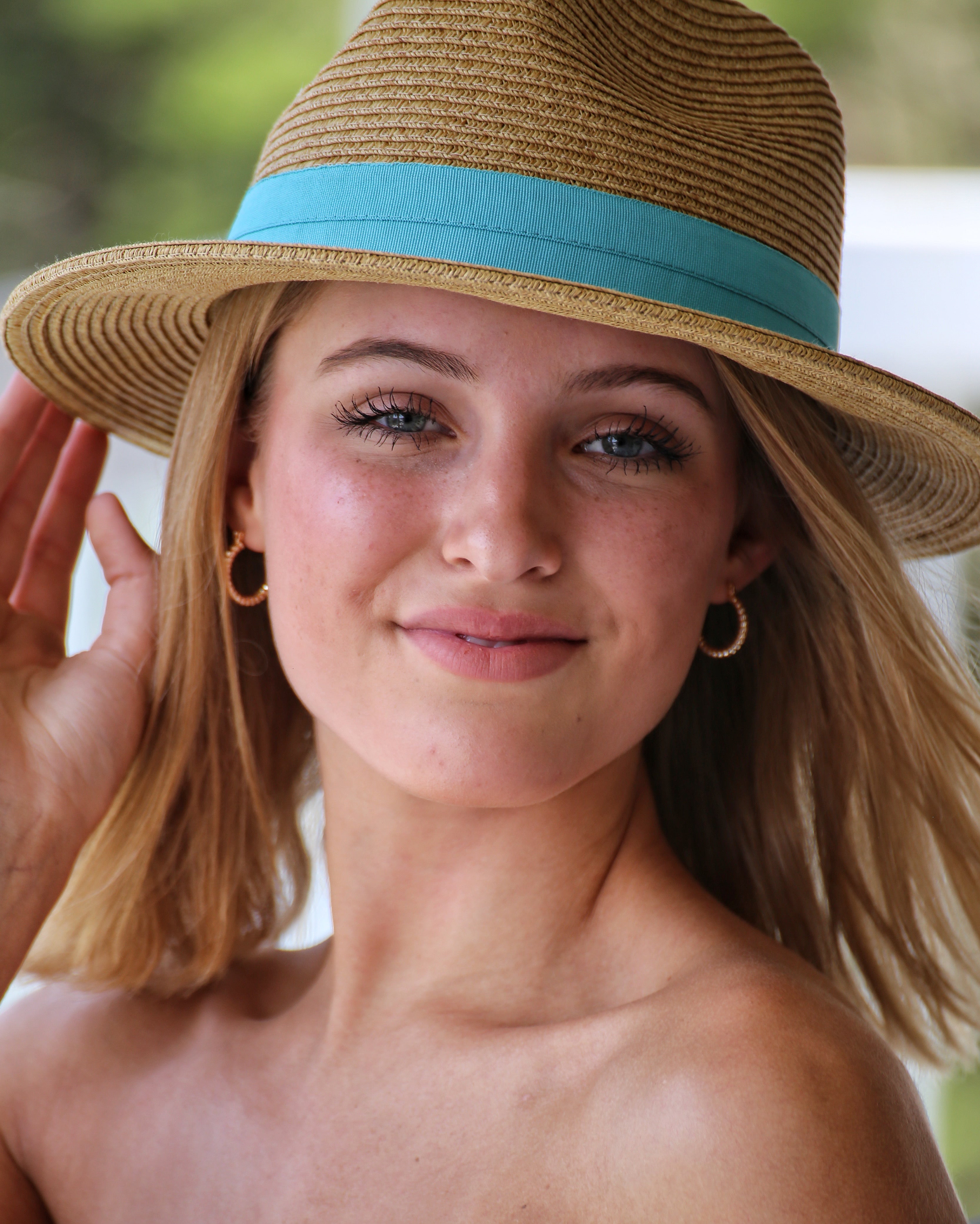 Ipanema Panama Hat, Natural Color, 5 colors available