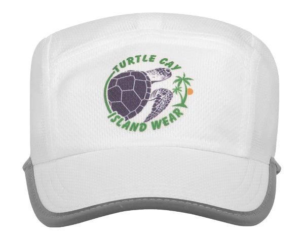 White Running Cap